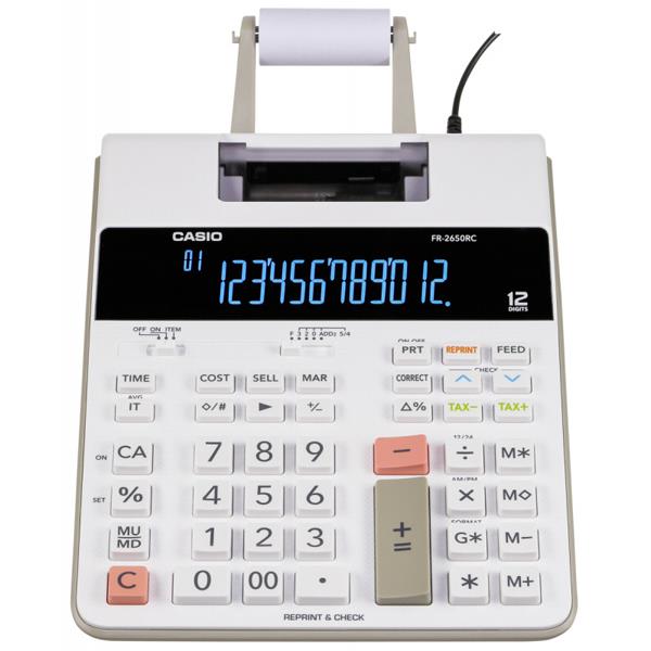 ماشین حساب کاسیو مدل FR-2650RC Casio FR-2650RC Calculator